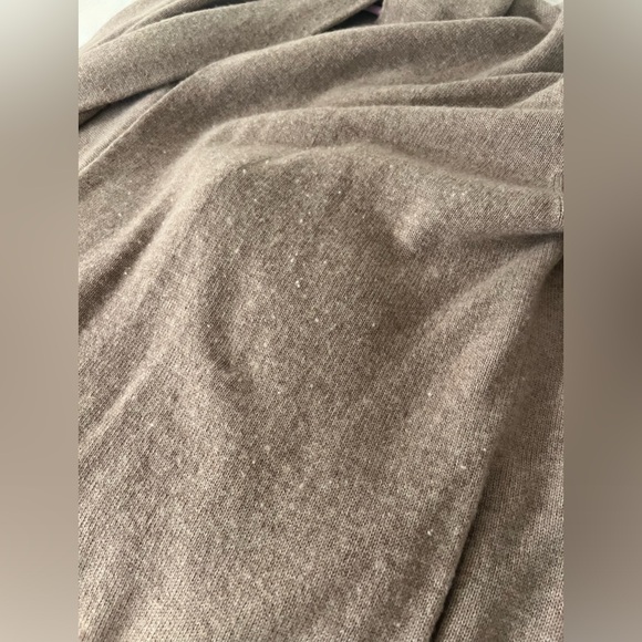 Reformation Bri Cashmere Cardigan in Oatmeal - Picture 9 of 10